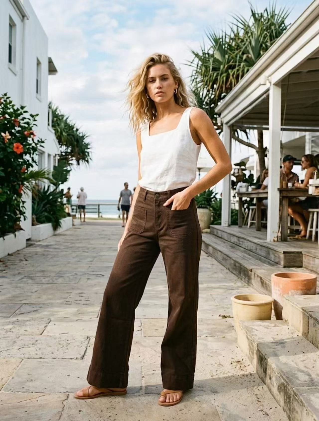 Carnaby Jeans Choc Wakee jeans