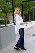 Brishti linen/rayon top