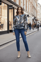 Almasa Bomber Jacket escape by orientique