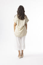 Linen Essentials Vneck top