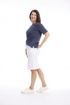 Cafe Latte Drawstring Skirt