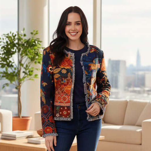 Chanel Jacket Embroidery Orientique