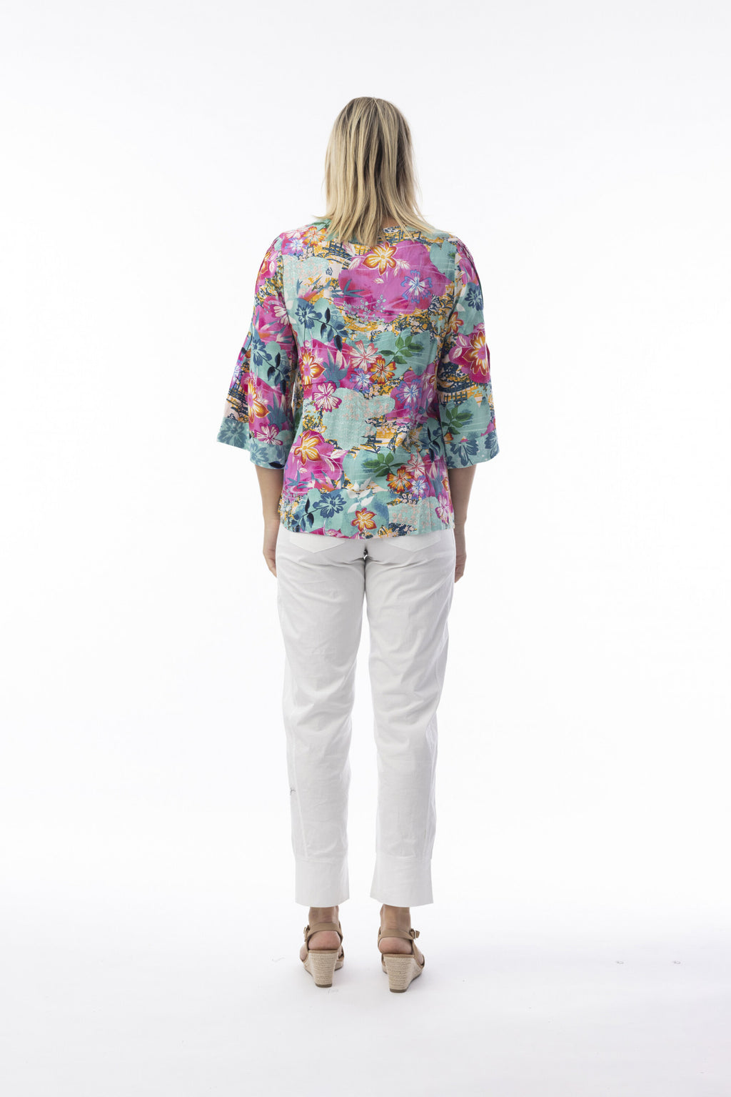 Selaron Flared Sleeve Top