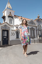 Bubble  Dress Short Sleeve