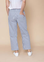 Ayana Striped Capri Pnts Jolie Saule