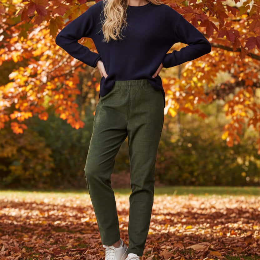 Orientique Cord Jeggings Orientique