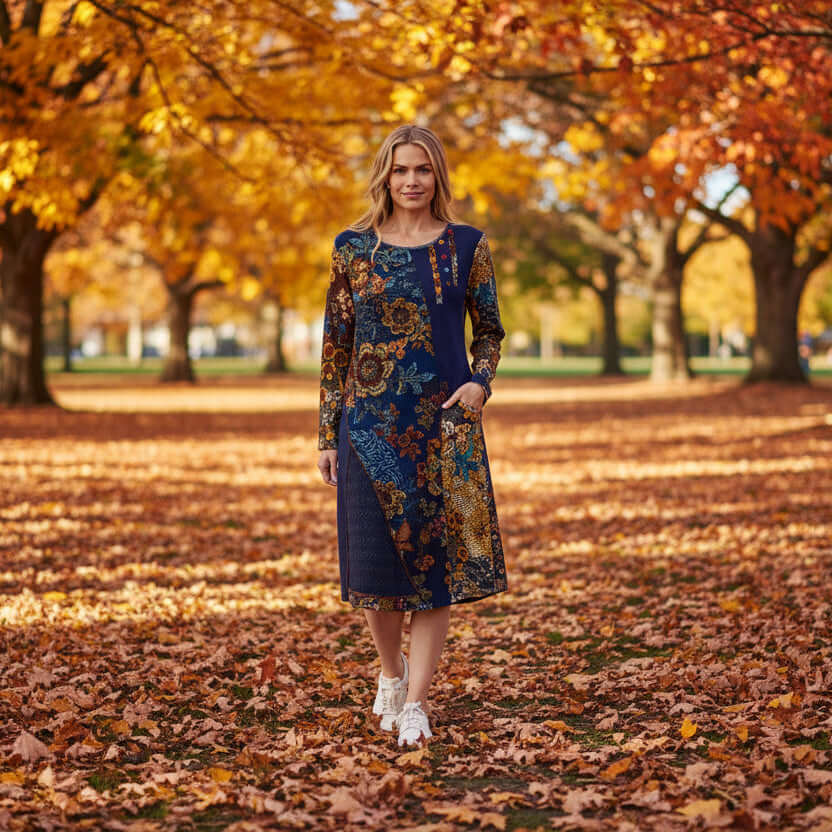 Maluka Patch Dress Orientique