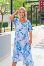 WT 38592CR-bl panel dress