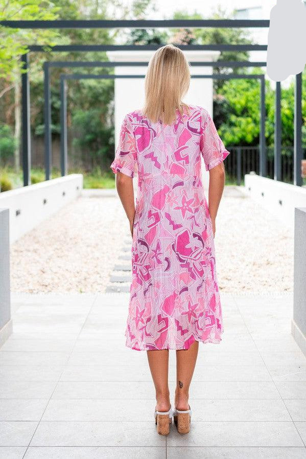 Willow Tree 38592CR-Pink dress