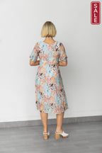 WT Japanese Print panel dress