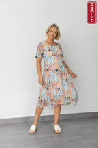 WT Japanese Print panel dress