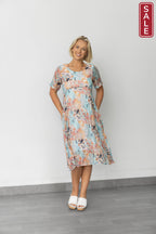 WT Japanese Print panel dress