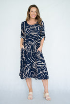 WT Scribble Dress
