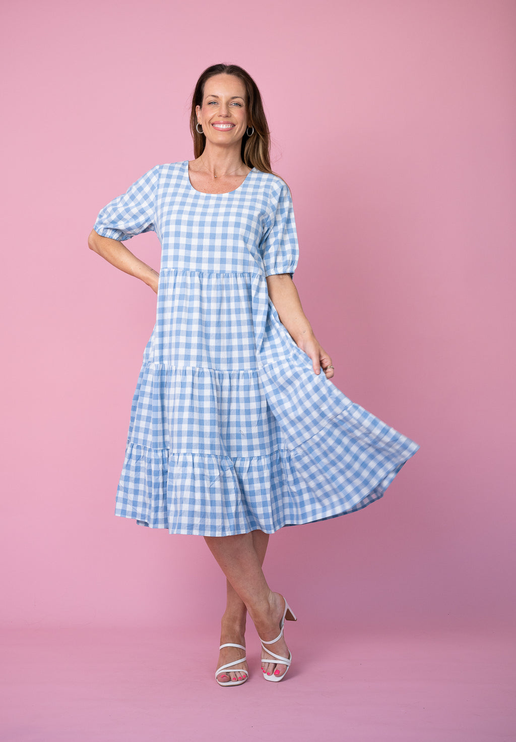 WT Tiered Cotton Dress