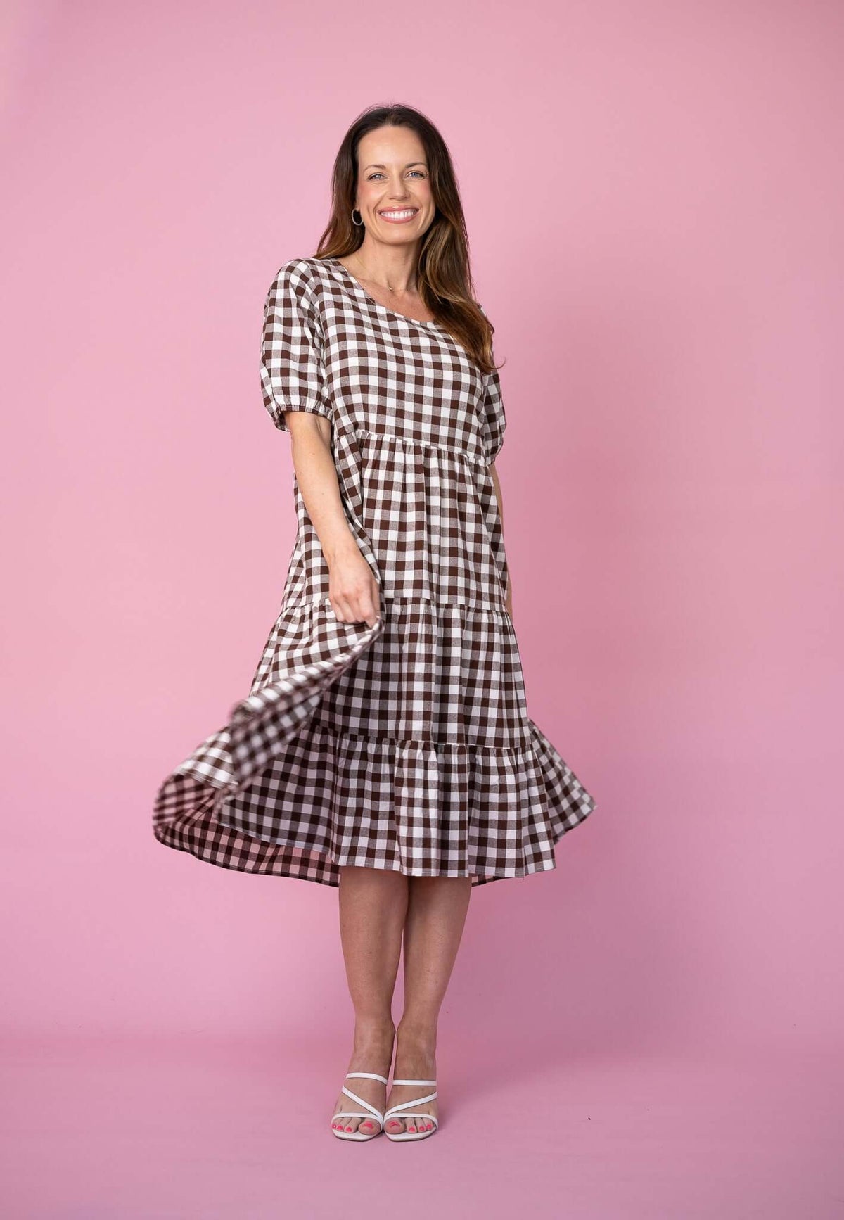 WT Tiered Cotton Dress