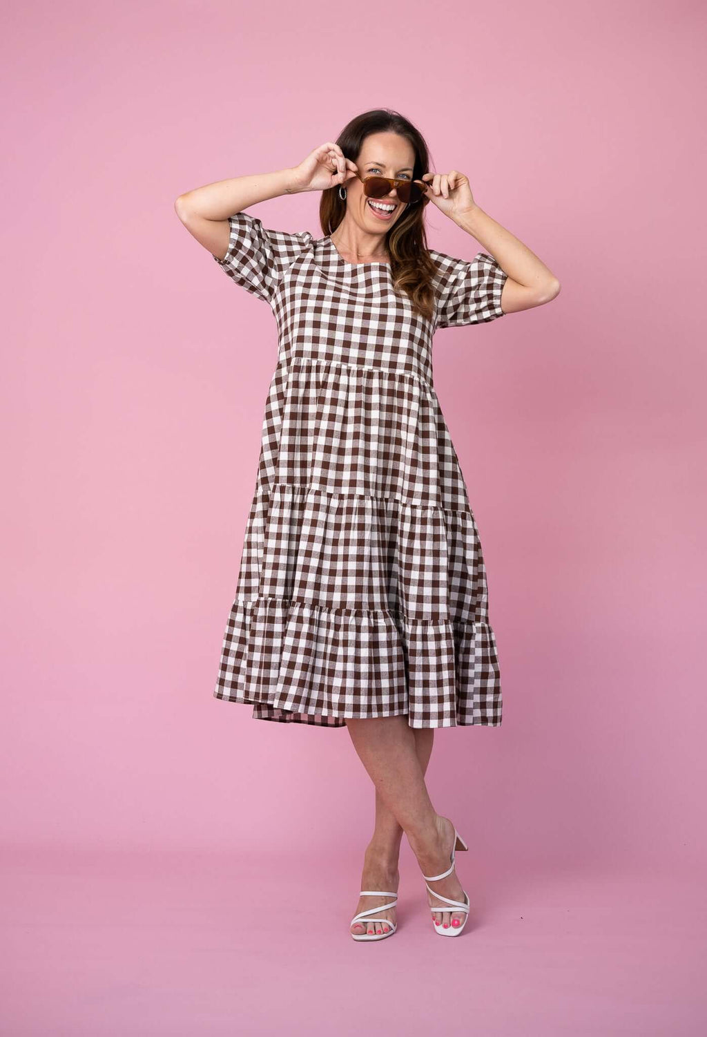 WT Tiered Cotton Dress