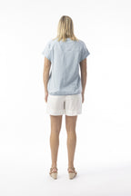 Le Soleil chambray Top