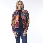Vintage Street Biker Jacket Orientique