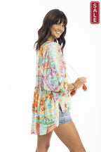 Sandy Boho top