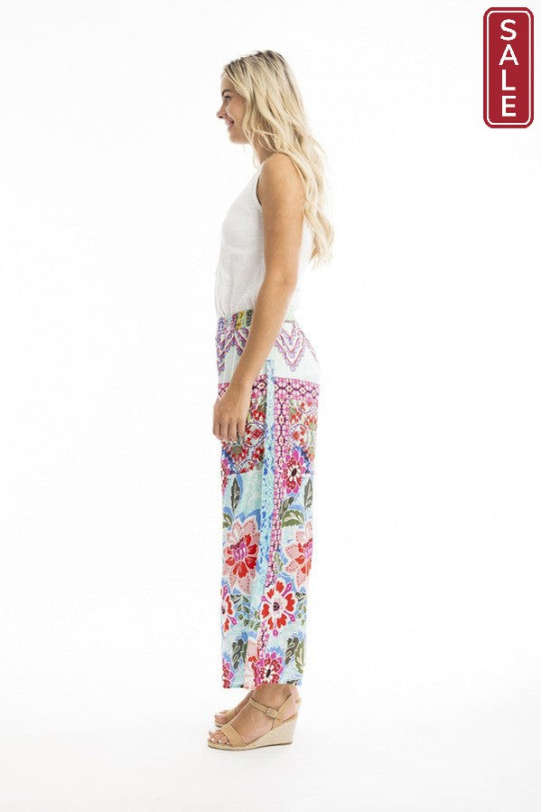 Digital Pants Oriental Floral