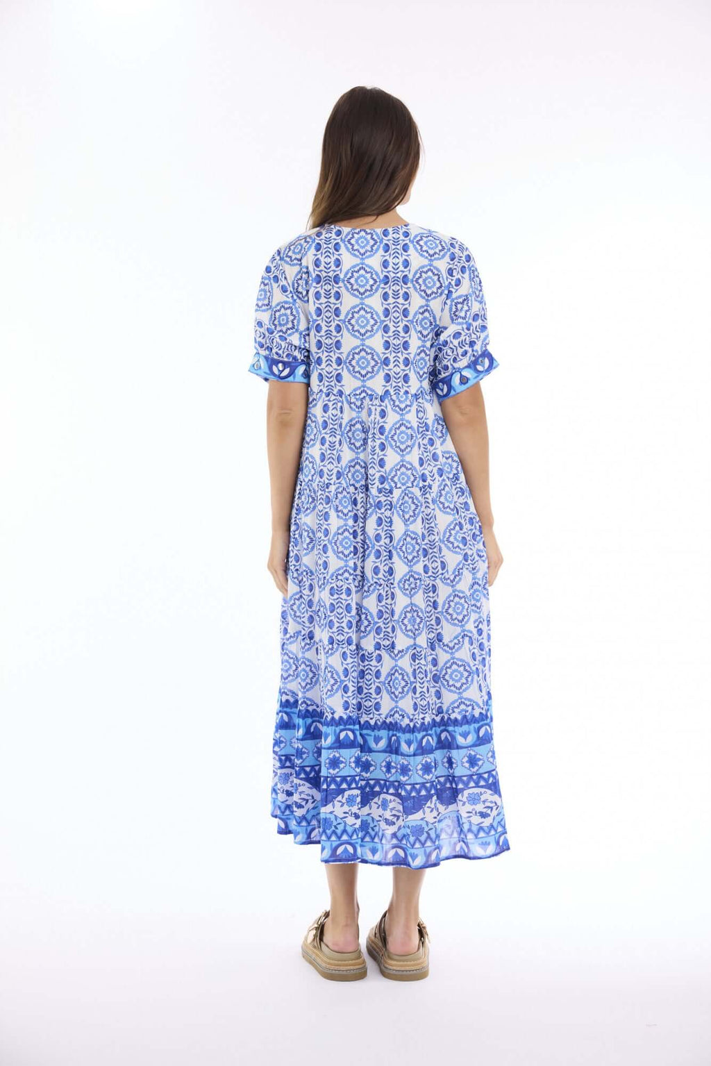 Maalti Blue Dress Maxi