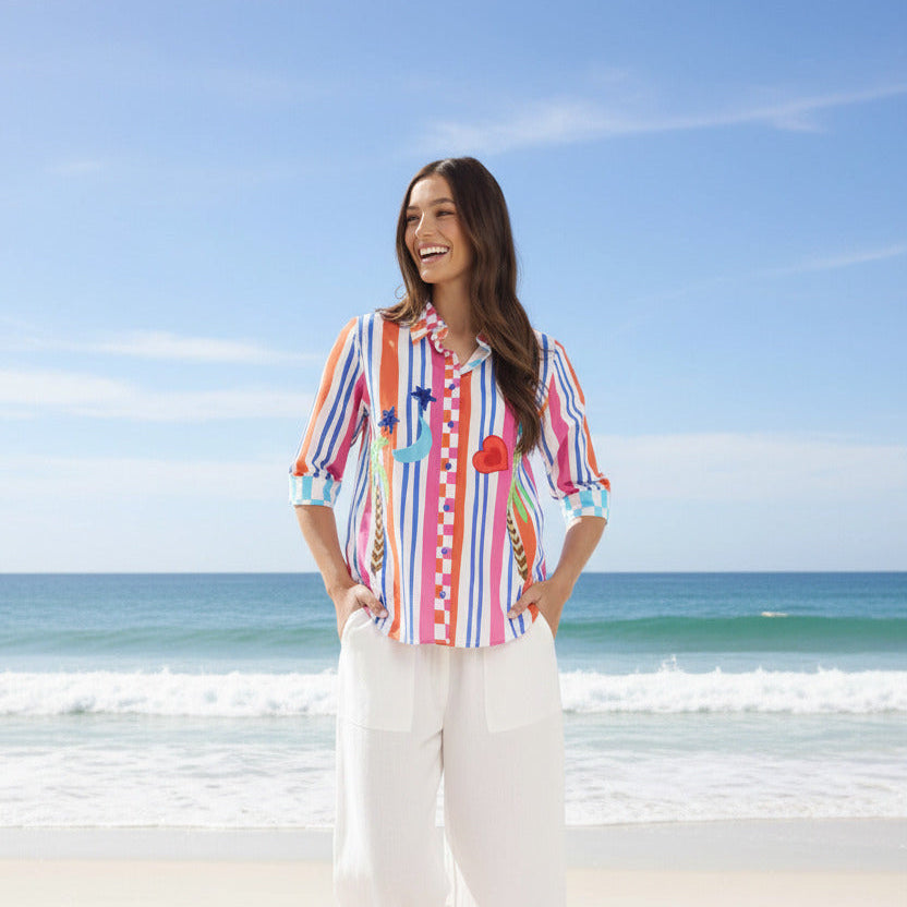 Orientique Demi Shirt -Escape