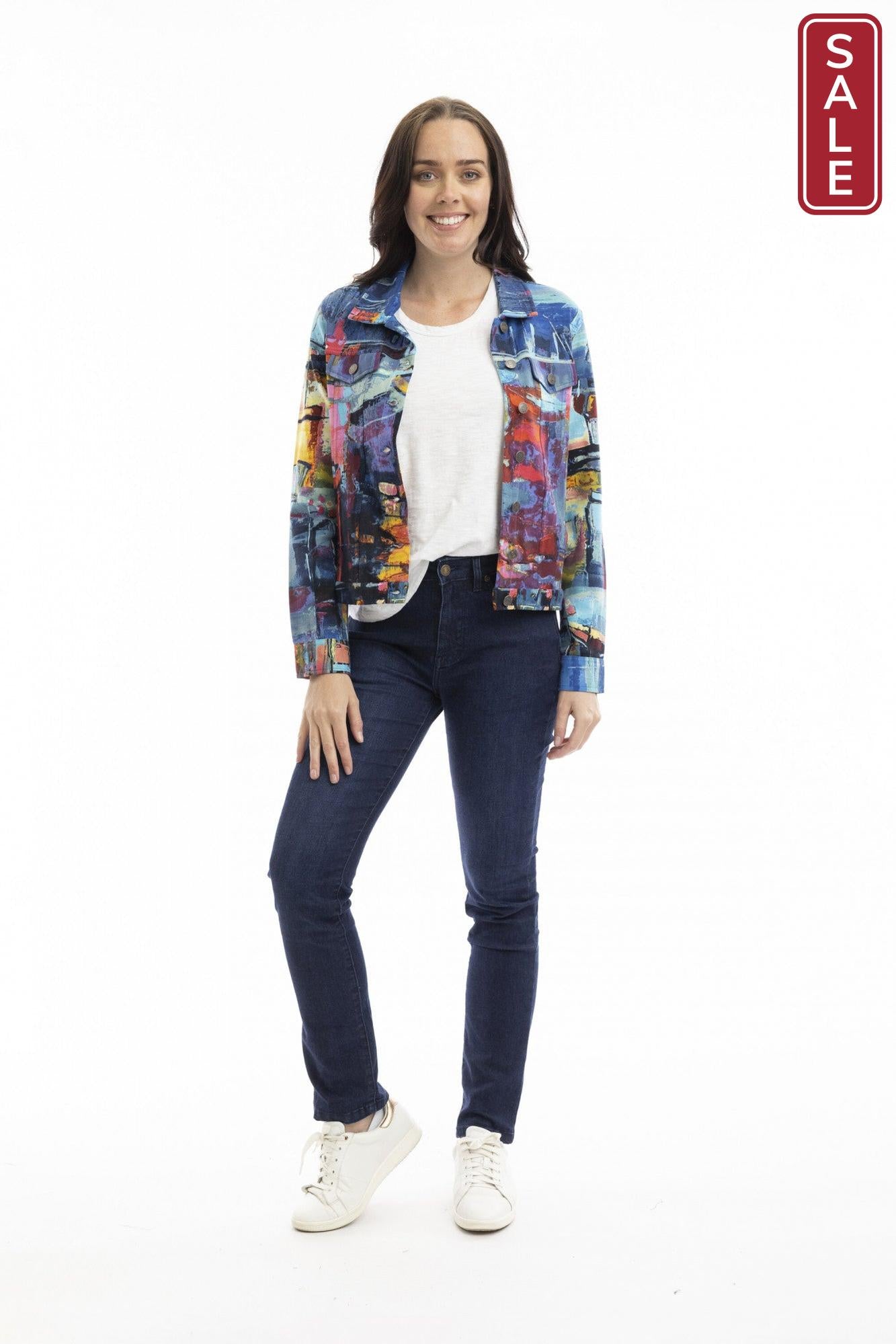 T-Shirt Biker Jacket night boats