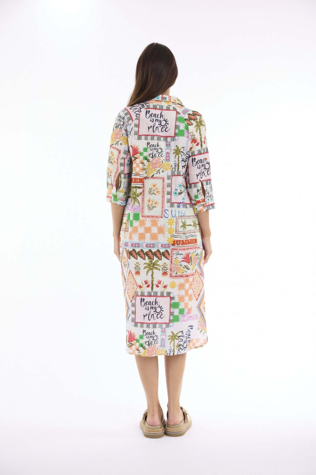 Filipa Shirt Dress escape by orientique