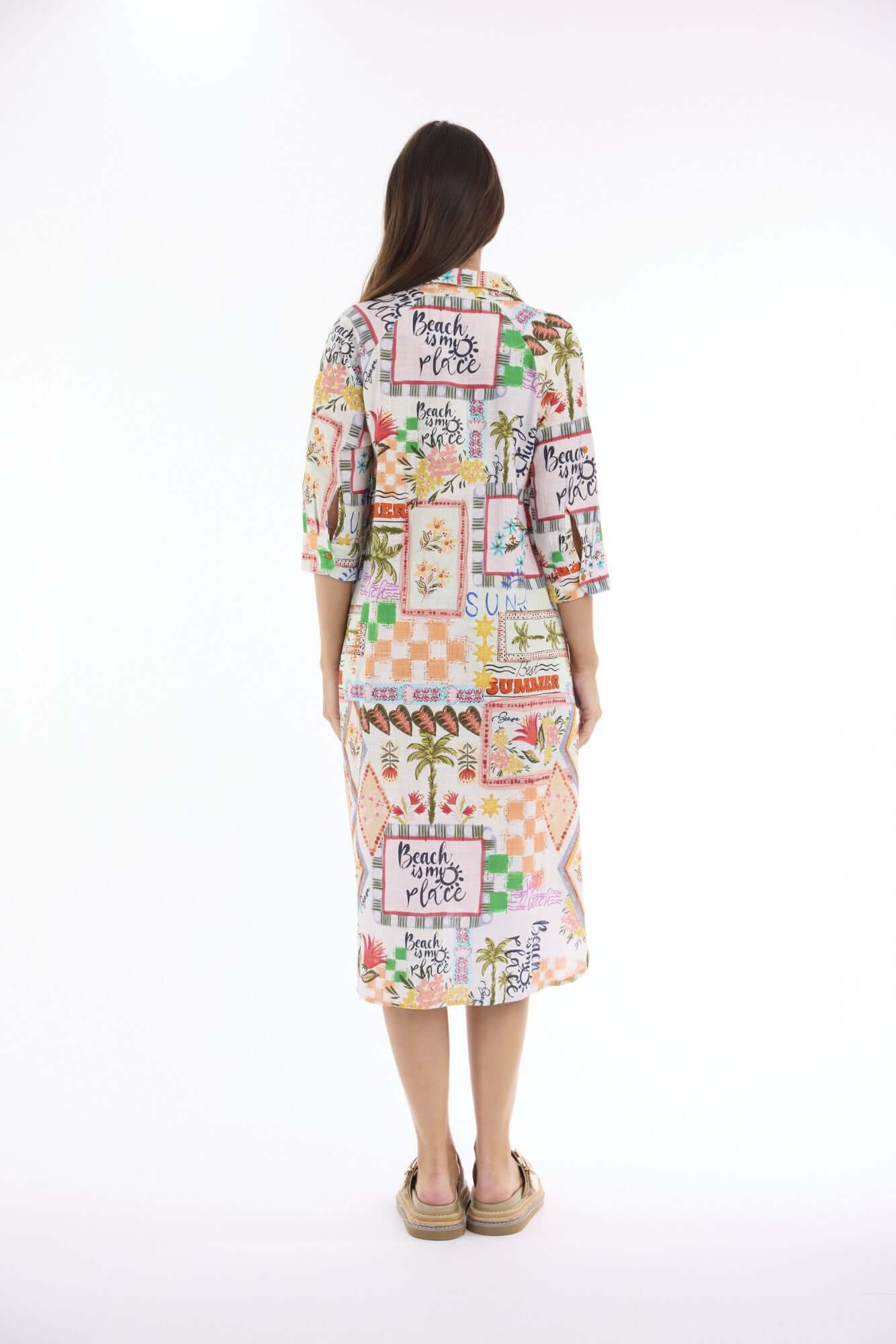 Filipa Shirt Dress escape by orientique