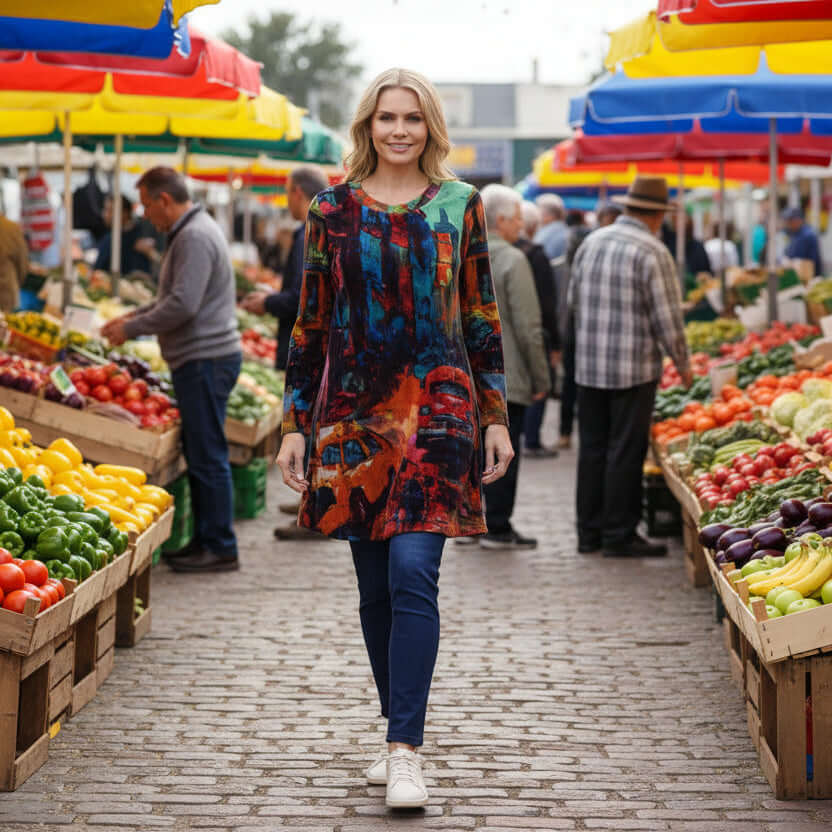 Orientique Cotton Tunic Orientique