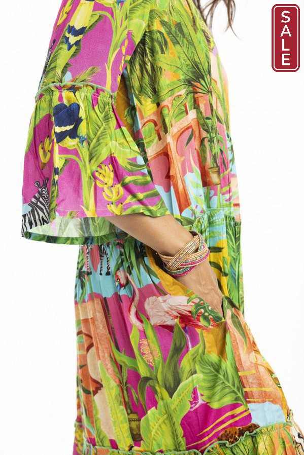Lani Dress 3/4 sleeve