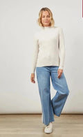 Skyline Knit Top creme
