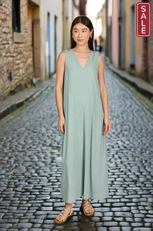 Amelie Tank Maxi Seafoam