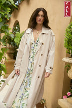 Freya Trench Coat - Canvas