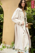 Freya Trench Coat - Canvas