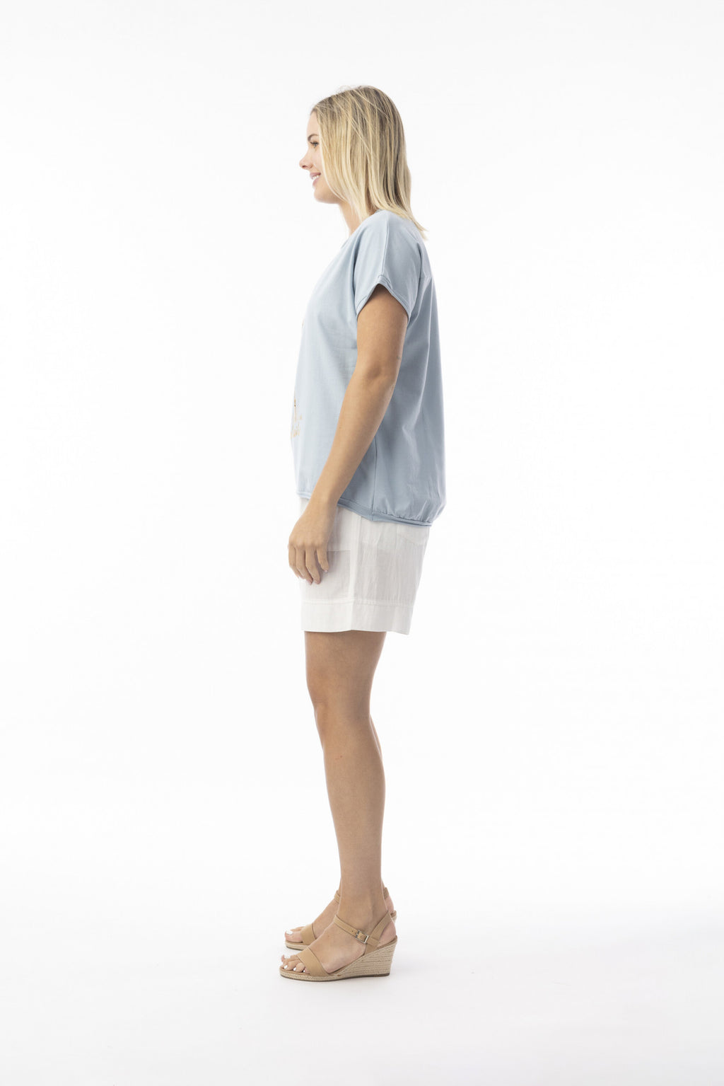 Le Soleil chambray Top