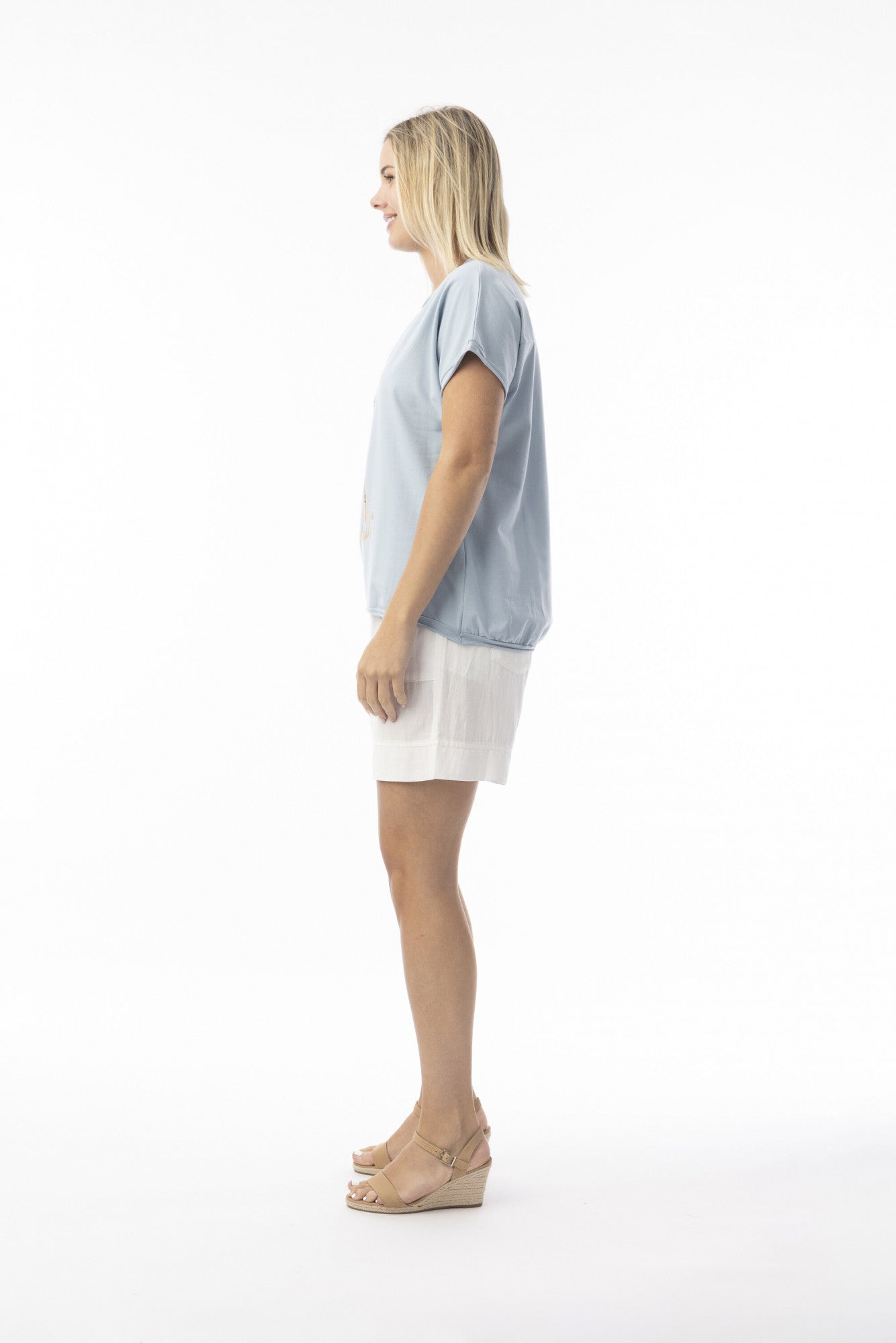 Le Soleil chambray Top