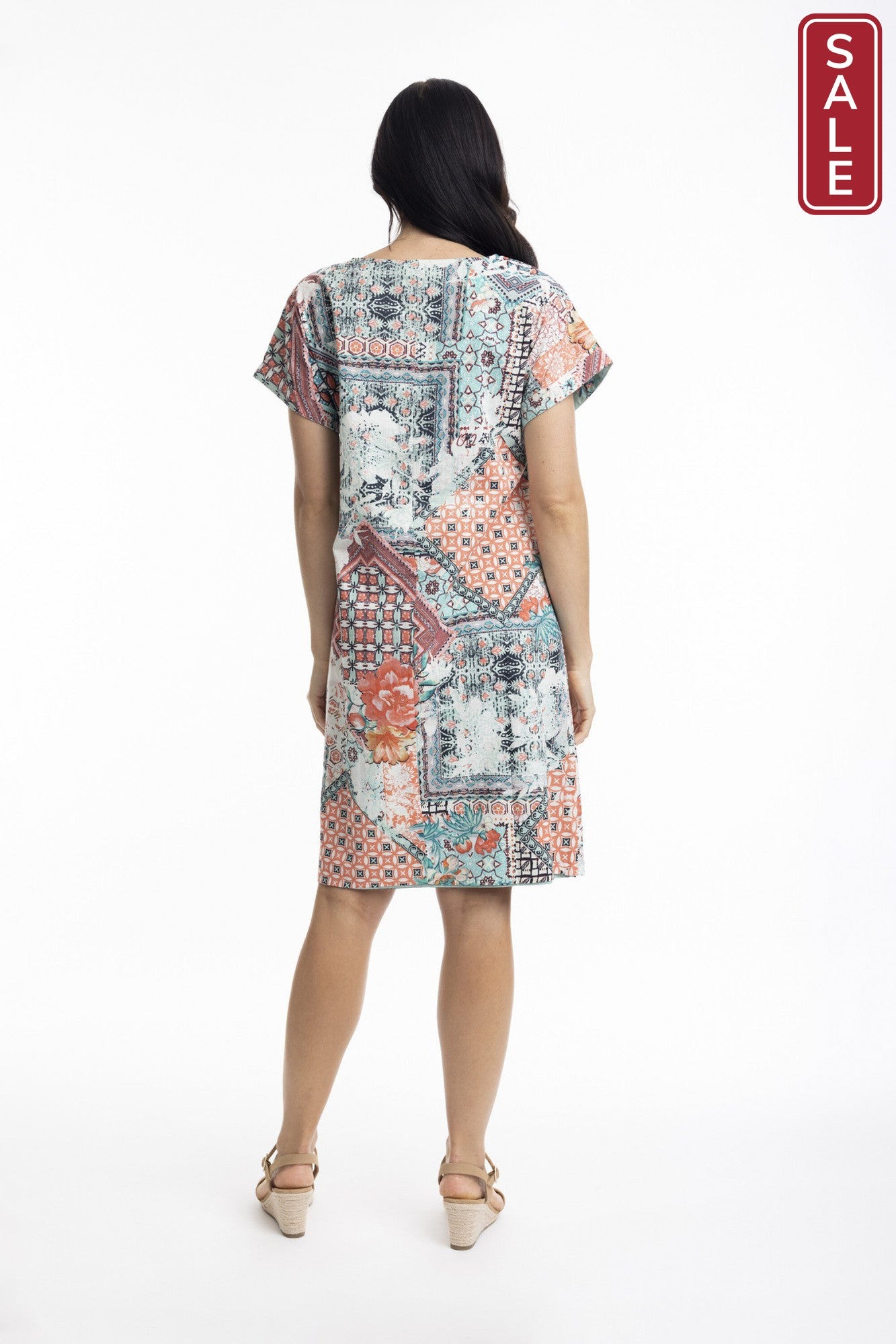 Ishigaki Reversible Short Sleeve Dress