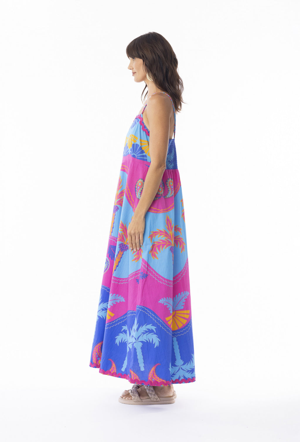 Celeste Blue Strappy Dress