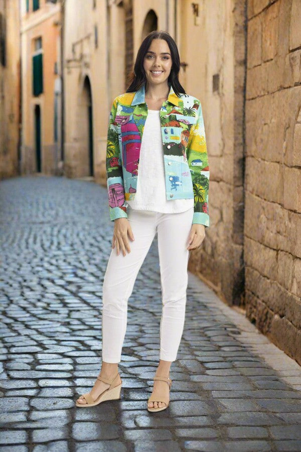 Ponte jacket Carabean