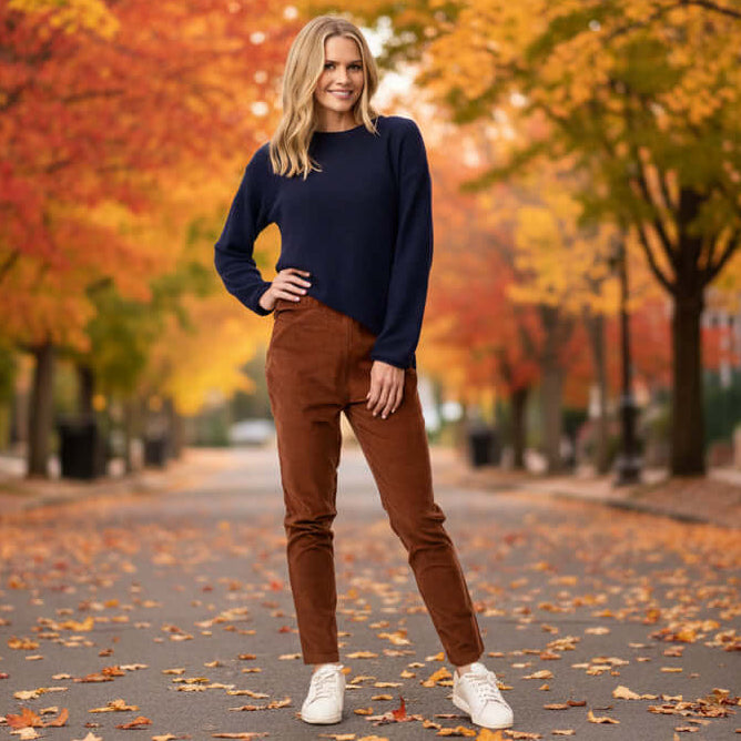 Orientique Cord Jeggings Orientique