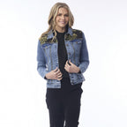 Keqioa Denim Jacket Orientique