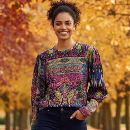 Antigua Knit jumper escape by orientique