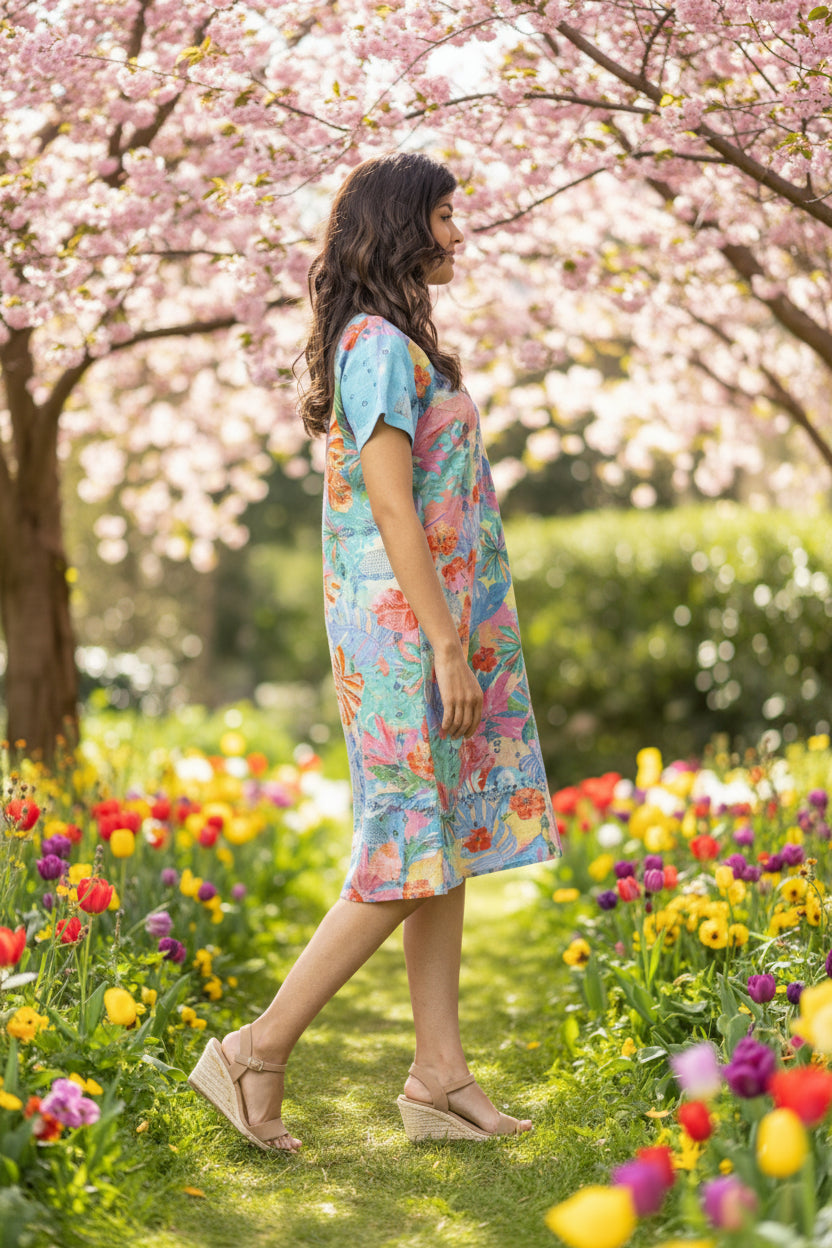 Malvinas Patch Dress