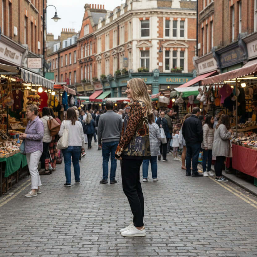 Orientique Dagomba Patchwork Cardigan Orientique