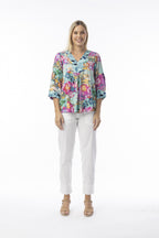 Selaron Flared Sleeve Top