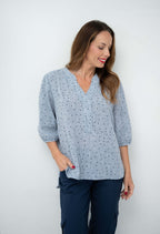 Gerry Dot Blouse Jolie Saule