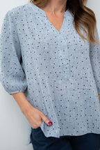 Gerry Dot Blouse Jolie Saule