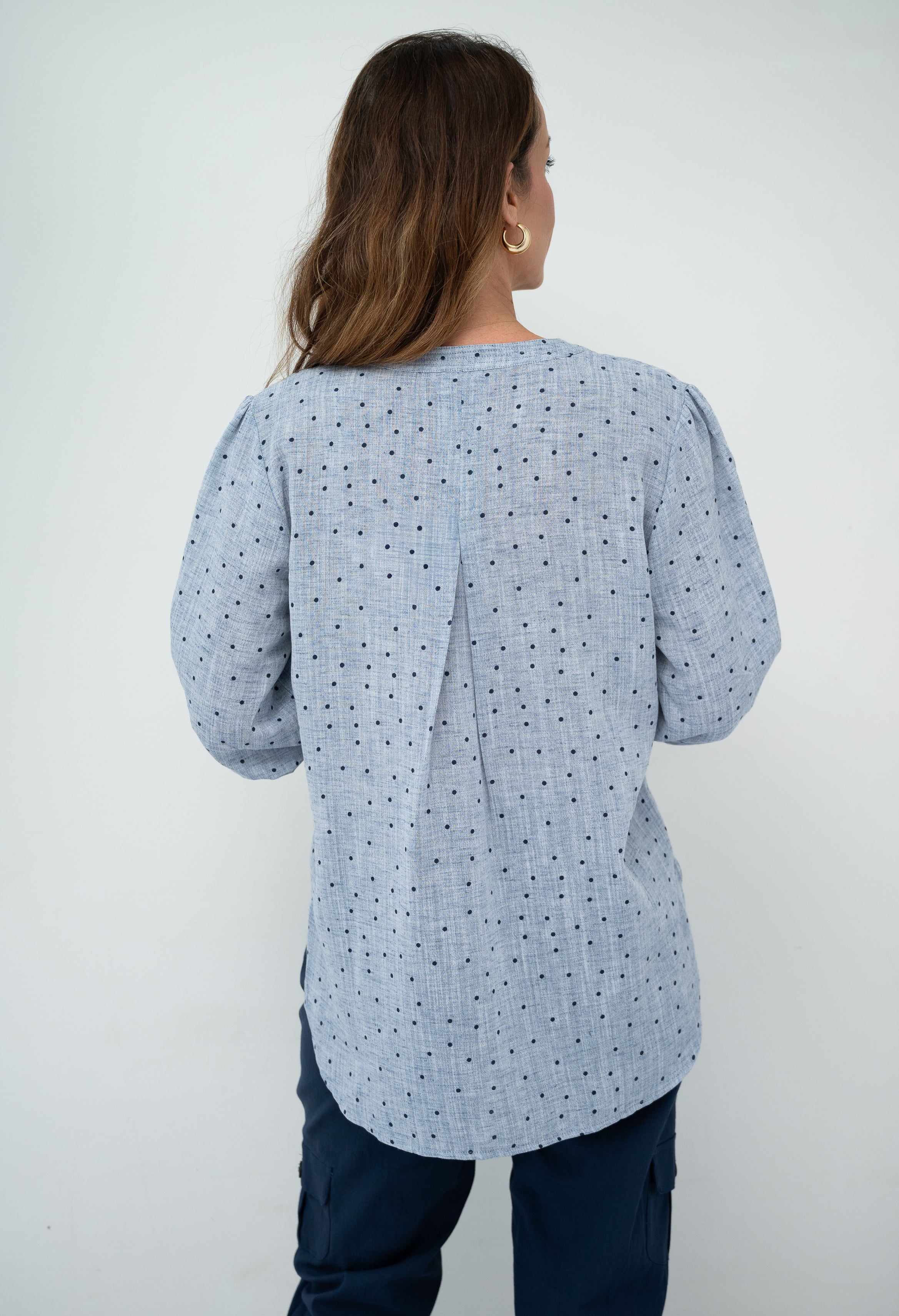 Gerry Dot Blouse Jolie Saule