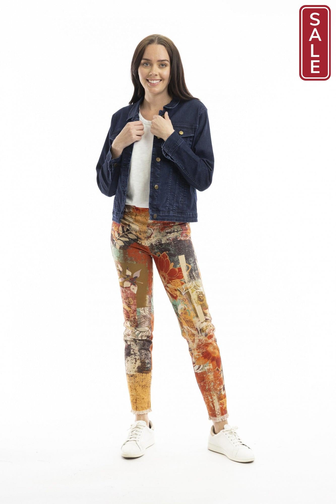 Reversibles Pant Fields of gold